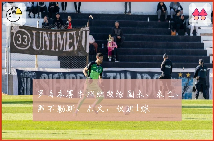 罗马本赛季相继败给国米、米兰、那不勒斯、尤文，仅进1球